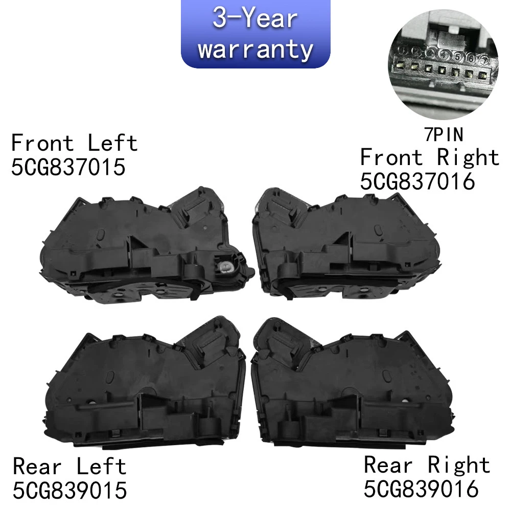 Door lock assembly For VW Golf 2021-2022 Jetta 2020-2022 TAVENDOR 2023-2025 5CG837015 5CG837016 5CG839015 5CG839016