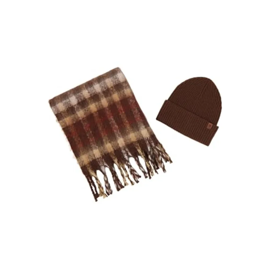 

Women's Scarf and Hat Box Set