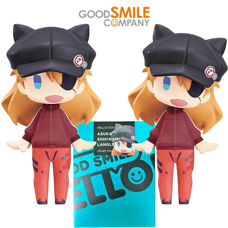 

ГСК ХОЛЛО! GOOD SMILE Soryu Asuka Langrey Фигурки EVA Аниме Модель Комплект Игрушки для Мальчиков Оригинальная Коллекция Коробки