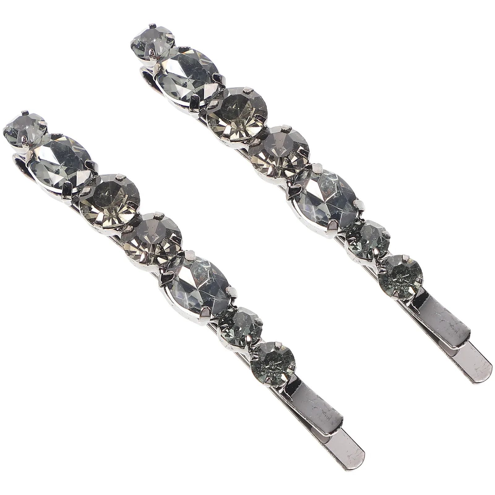 

2pcs Hairpins Pins for Styling Women Girls Crystal Crystal Hair Clips Clips Wedding Party Daily Life Elegant Accessories