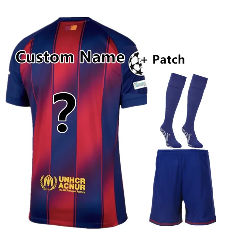 Nieuw 25 26 Barcelonaes tenue Aangepast Home Decor-set Nieuw 2025 2026 Barcelonaes shirt Levering binnen 10 dagen