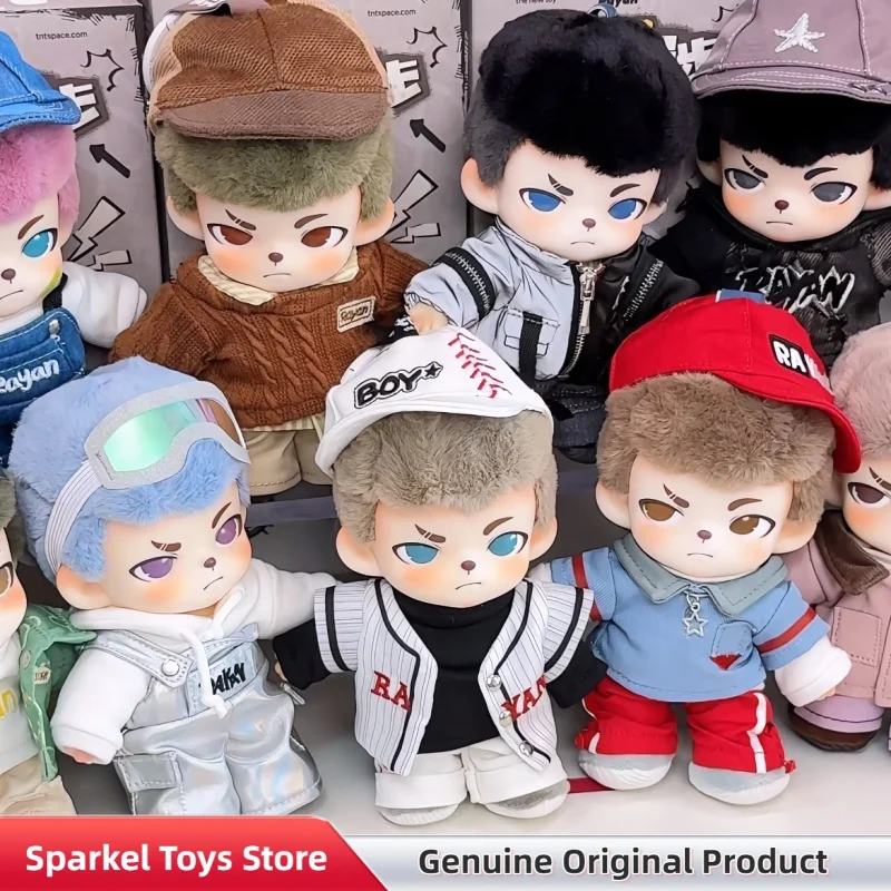 

Tnt Rayan Boy City Walk Series Blind Box Vinyl Plush Hanging Pendant Cute Bag Charm Decor Figure Doll Adult Collection Gift