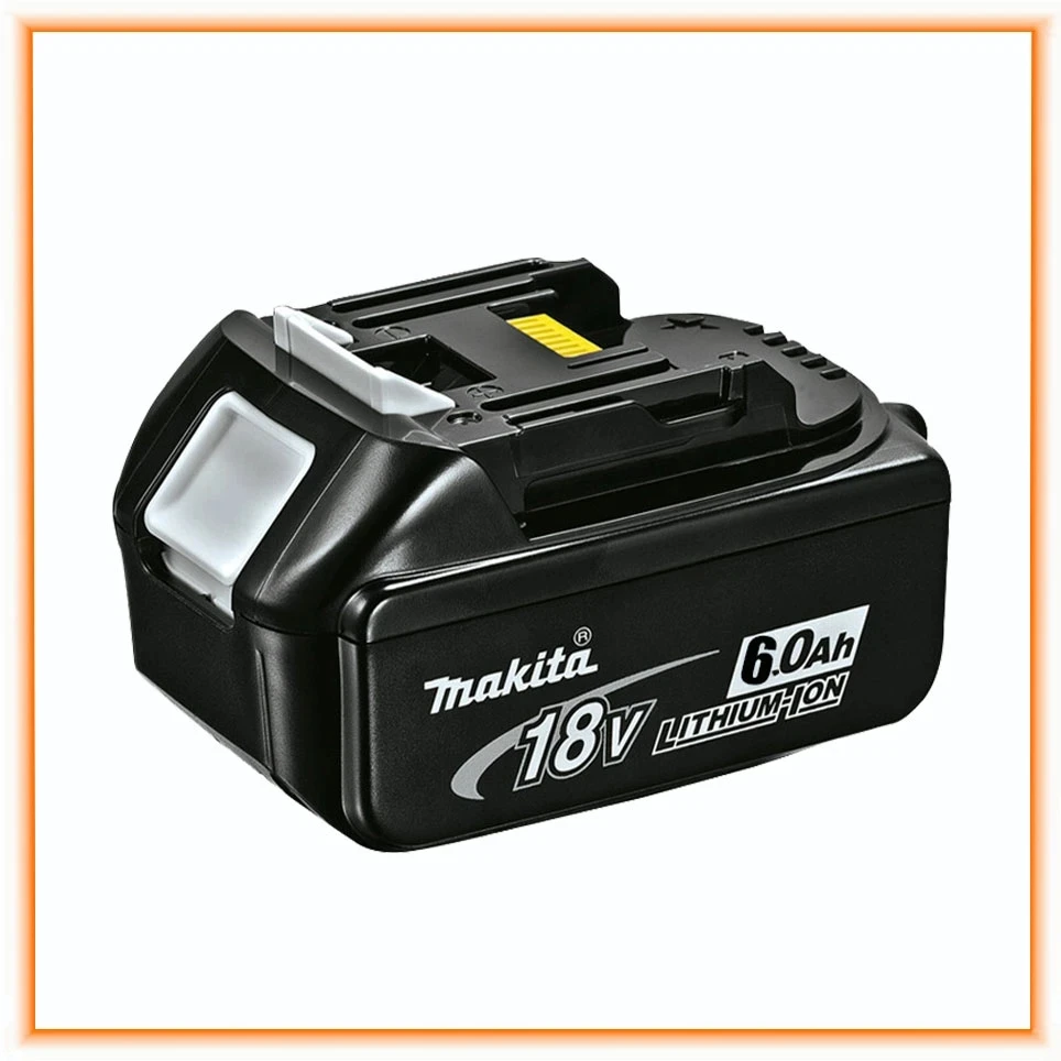 Imagem -02 - Makita 18v 6.0ah com Led Li-ion Substituição Lxt Bl1860b Bl1860 Bl1850 100 Original Makita 18v Bateria Recarregável Ferramenta Elétrica