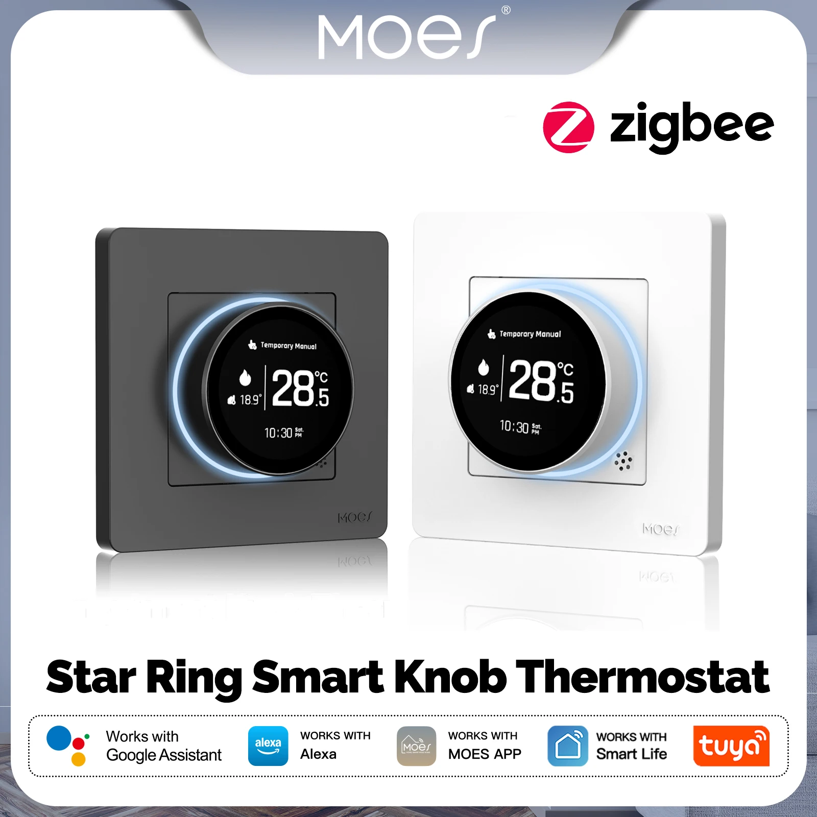 Moes Tuya Zigbee Sm…