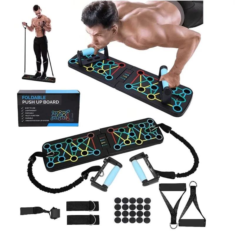 

Cheap multi-function smart foldable push up board Push Up Stand Bar Board