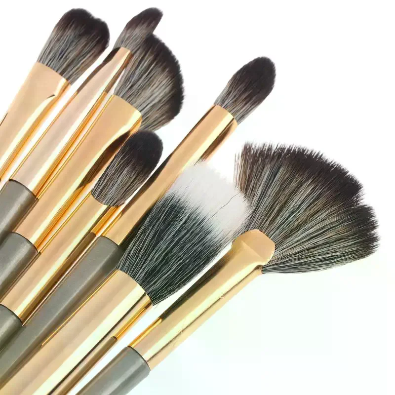 5/10/13/15Pcs Eyeliner Brush Set Ultra-Thin Blade Professional Eye Makeup Nose Shadow Highlight Smudge Brush Kit