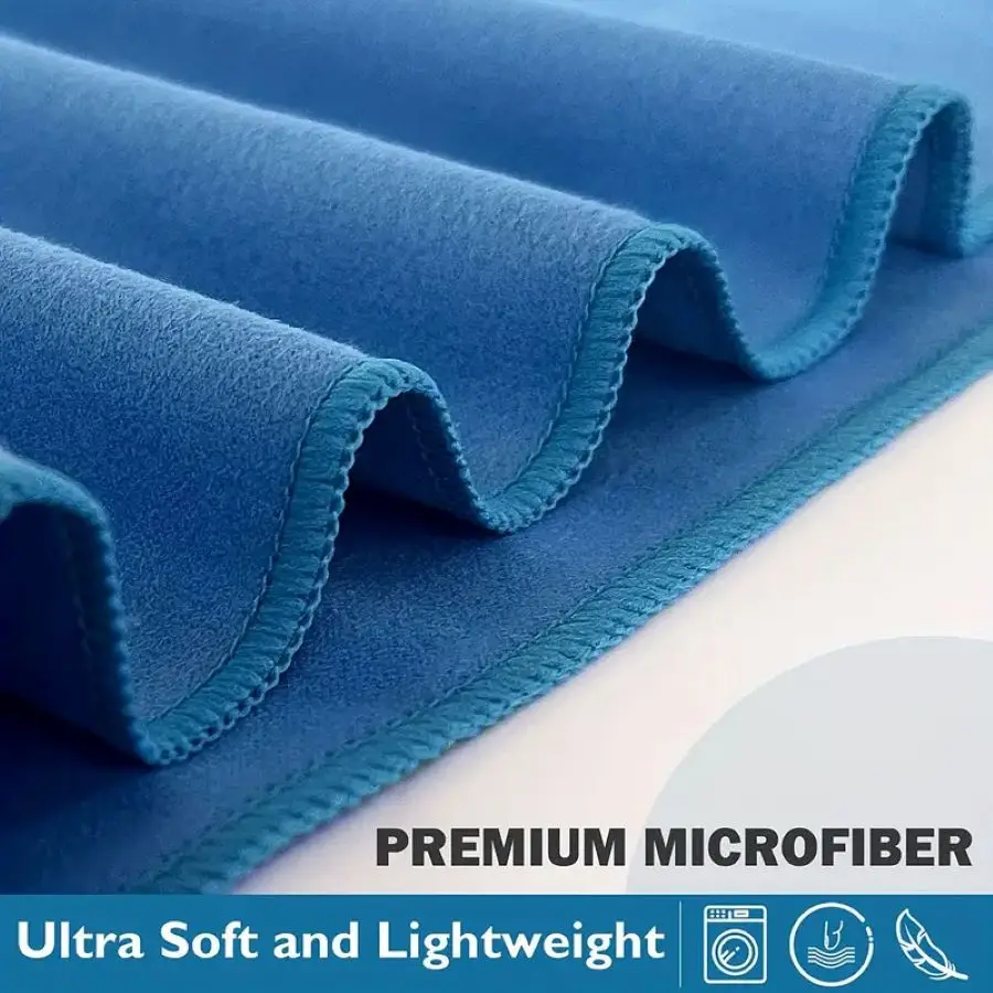 Microfiber Towel Quick Dry Towel Travel Towel Sports Towel Beach Towel Sandproof Soft Light Towel For Swim, Yoga, Gym