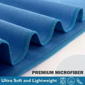 Microfiber Quick Dry Sports Khăn, khăn bãi biển, chống cát, mềm, nhẹ, phù hợp để bơi, yoga, phòng tập thể dục, du lịch 8 Khăn phòng tập thể dục bán hàng chính - №4