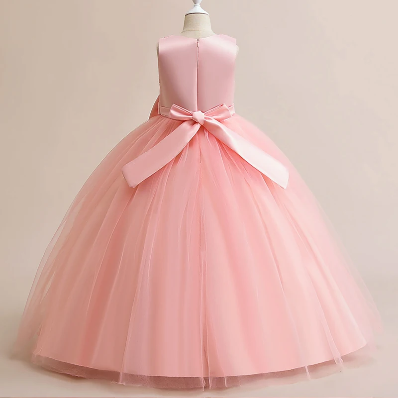 Teenager First Evening Dress Girl Sequin Princess Kids Dresses For Girls Children Costume Party Wedding Dress 14 10 12 Years image 5