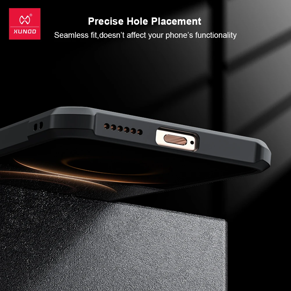 Xundd Etui do Huawei Mate 80 Pro Mate 80 Pro Max, Odporne na wstrząsy z poduszkami powietrznymi, przezroczysta tylna obudowa z PC i TPU, odporna na odciski palców i nieżółknienie — zdjęcie produktu 5