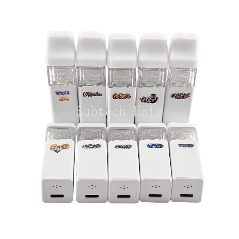 10 stücke Dschungel jungen Vape Pen E-Zigaretten 1ml 2ml wiederauf ladbare Pod Kit 350mah Keramik spule leere Patrone Vapor izer für dickes Öl