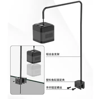 Sunsun akvarijní světlo korálová světla s držákem vodní řasy pěstování rostlin osvětlení pro akvárium příslušenství lampa 10 nejlepší prodej světlo do akvária Sunsun - №2