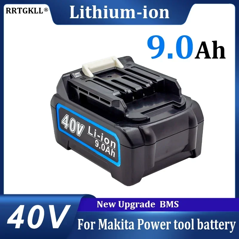 40V 9.0Ah Rechargeable Battery for Makita 40V Power Tool Battery BL4025 BL4040 BL4020 BL4050 BL4060 Electric Drill Screwdriver