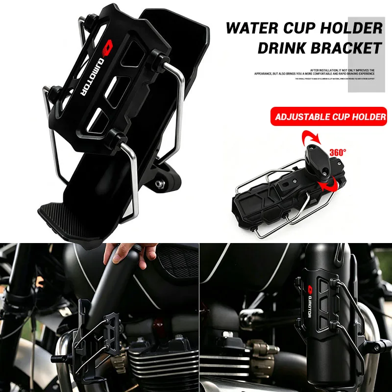 For QJMOTOR QJ SRT 800 800X 800SX 800SRT SRT 800X 800 New arrivals Motorcycle CNC Accessories Beverage Water Bottle Drink Cup