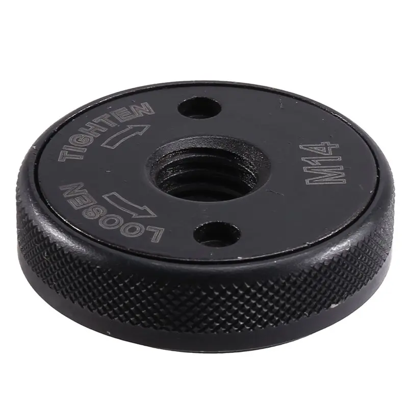 [HOT!】 Flange Locking Angle Grinding Tool M14 Thread, Upgrade Grinder Flange Nut For Fixing Cutting Disc