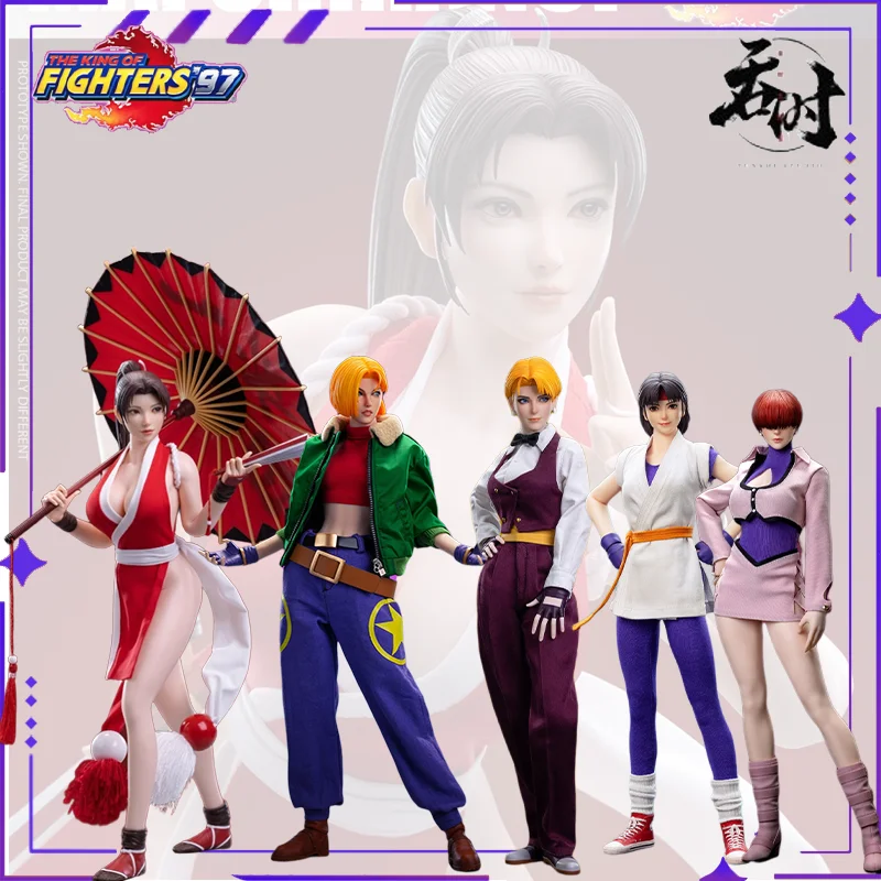 

Оригинальная работа от Swallow Studio: King of Fighters 97, неизвестный танец огня, подвижная тканевая кукла, модель солдата, фигурка, игрушка в подарок