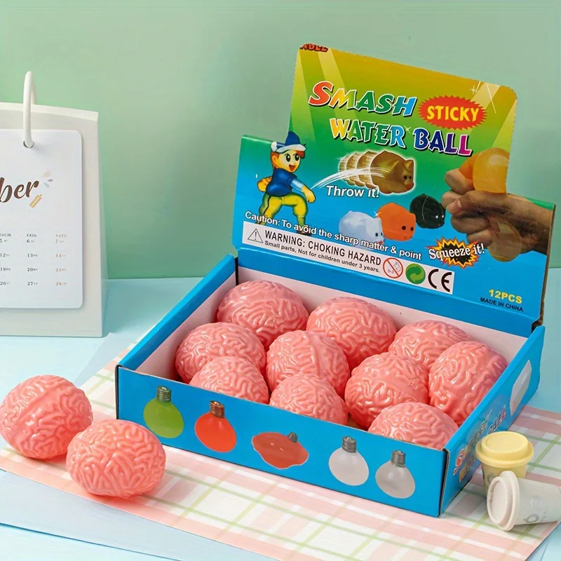 Kreative Simulation Gehirn Squishy Zappeln Spielzeug Stress Relief Bälle Weiche Dekompression Sensorischen Squeeze Spielzeug Für Büro Klassenzimmer