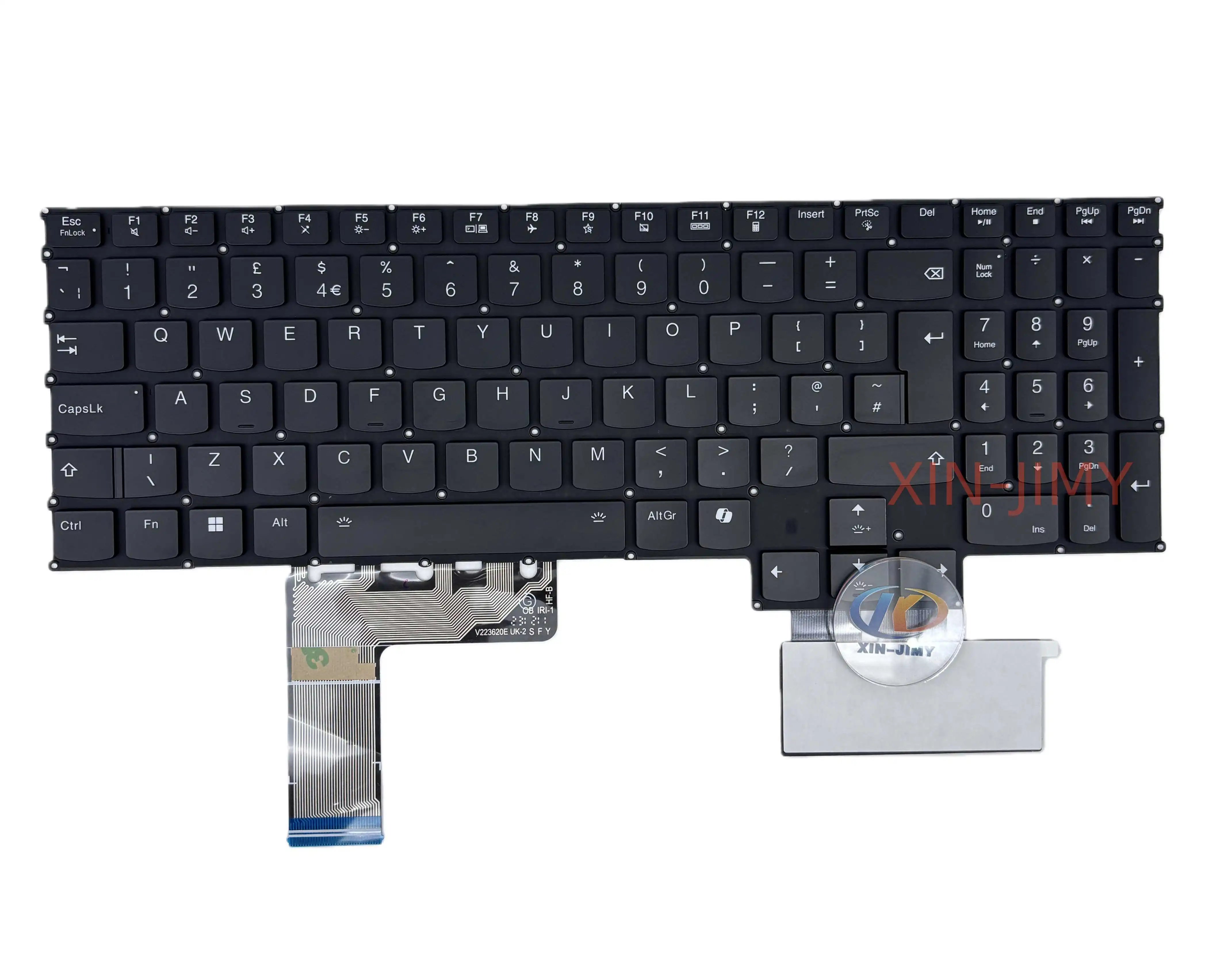 UK PCB Backlit Keyboard For Lenovo Legion Slim 5-16IRH8 5-16APH8 LOQ 15ARP9 15AHP9 15IAX9 15IAX9 15IRX9 15IAX9I G5000 AI Key