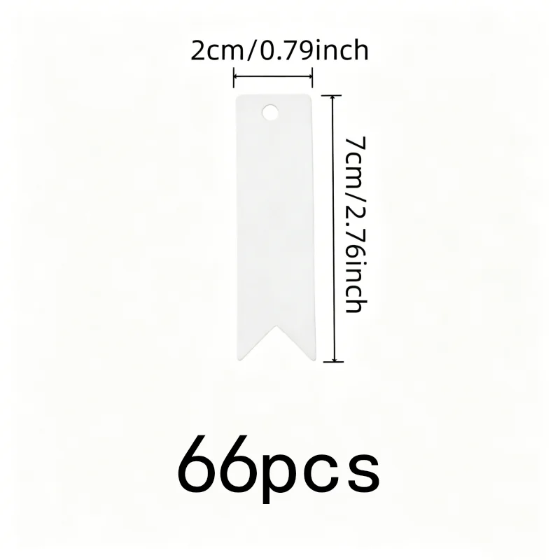 66 pcs Party Favor Tags for Party Valentines Tags, Lightweight Paper Card, Pre-Punched Hanging Hole, Multipurpose