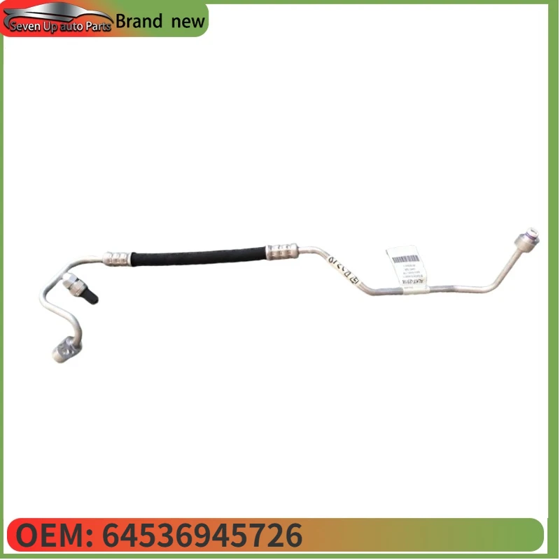 64536945726 A/C Refrigerant Liquid Hose- Pressure Line Air Conditioning Condenser Double Pipe for BMW X5 X6 E70 E71 V20-20-0064