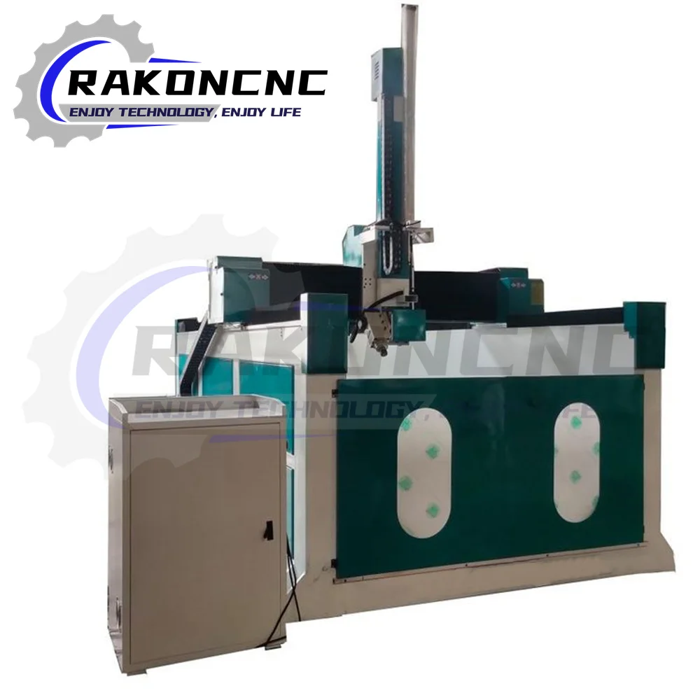 Jinan Rakoncnc 1325 4*8Ft New Innovation Cnc Router Wood 4 Axis Cnc Router Machine With Favorable Price