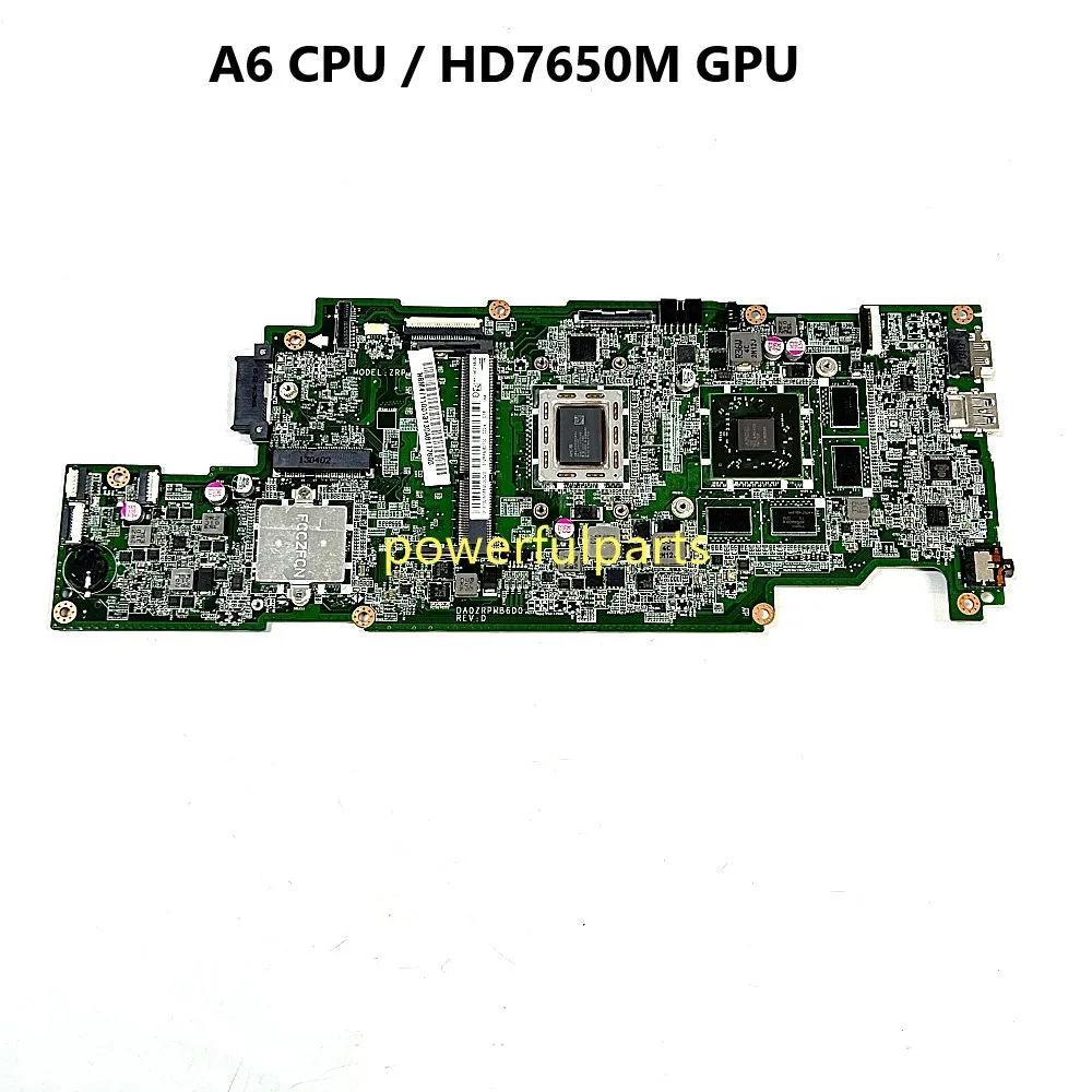 

Материнская плата для ноутбука ACER Aspire V5-551 V5-551G DA0ZRPMB6D0 NBM 4711001 Процессор А6 с графикой, работает хорошо