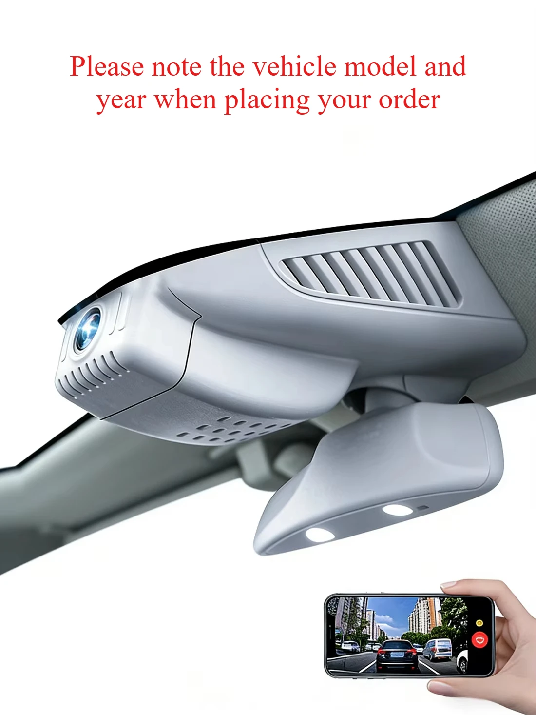 For Mercedes-Benz C 260 L/E 300 L/A 200 L/GLC/GLB/CLA Special-purpose Wire-free Dash Cam 2025 New Model