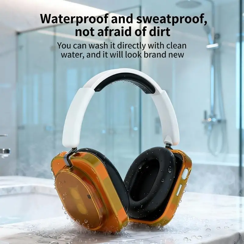 

Гибкий чехол из ТПУ для наушников. Устойчивость к падениям и удобный доступ к управлению через точные отверстия.