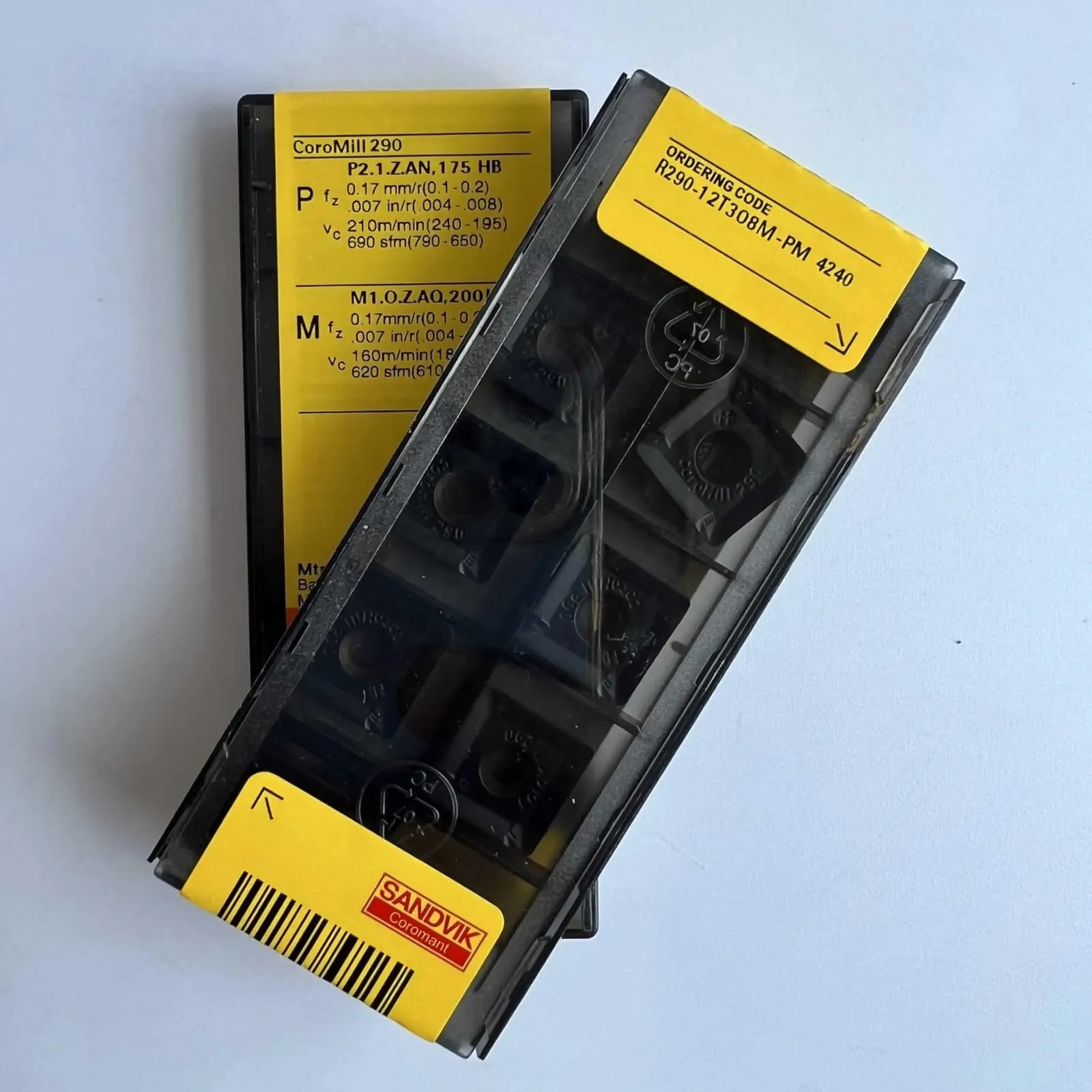 Оригинальный SANDVIK/R290-12T308M-PM 4240/лезвие с ЧПУ из твердого сплава, 10 шт.