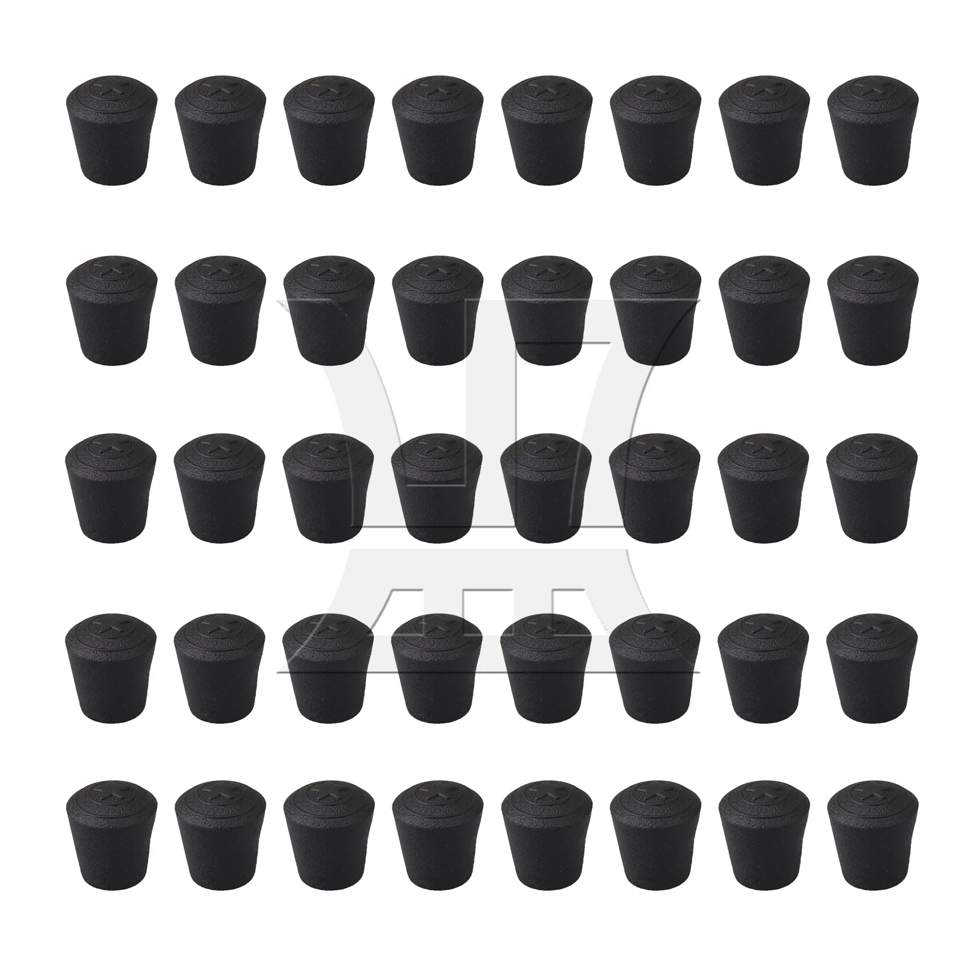 

CNBTR 40 шт. резиновый чехол для ножек стола и стула для пола, черный, 0,39x0,82x0,08 дюйма