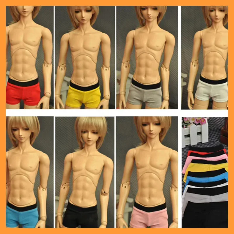 

【Only Clothes】1/3 1/4 Flat Cornered Underwear Wide Waist Boxer Briefs for HID/2D75 SSDF ID72/75 UF/TD Strong-Uncle Model