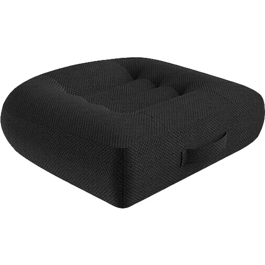 Car Booster Seat Cushion Posture Cushion for Long Sitting Portable Breathable Mesh, Effectively Increase The Field of View Idea