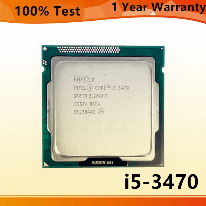 インテル Core i5 3470 LGA 1155 プロセッサー 3.20GHz 5GT/S 6MB L3