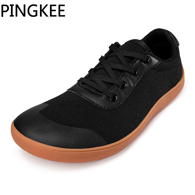 PINGKEE VENOCON Wide ToeBox Barefoot Feet Fit Shoes Men Women Fitness Trail Crossfit Minimalist Athletic Sneakers Footwear Man