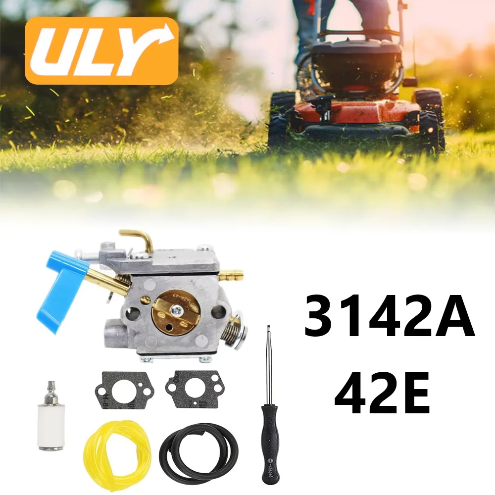 Brushcutter Carburetor 3142A-42E for Ruixing Brush Cutter Trimmer Hedge Trimmer Spare Parts Carb Replacement Engine Repair Kit