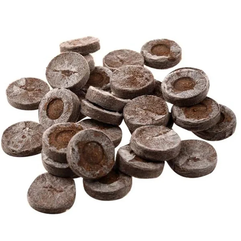 VELIF-220 قطعة الكريات الخث المهنية النبات بدء التربة كتلة جيفي الشتلات المقابس الحديقة البيئية الحضانة