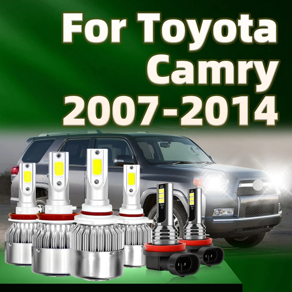 

26000LM LED Headlight High Power Turbo Fog Lamp 6000K White Car Light For Toyota Camry 2007 2008 2009 2010 2011 2012 2013 2014