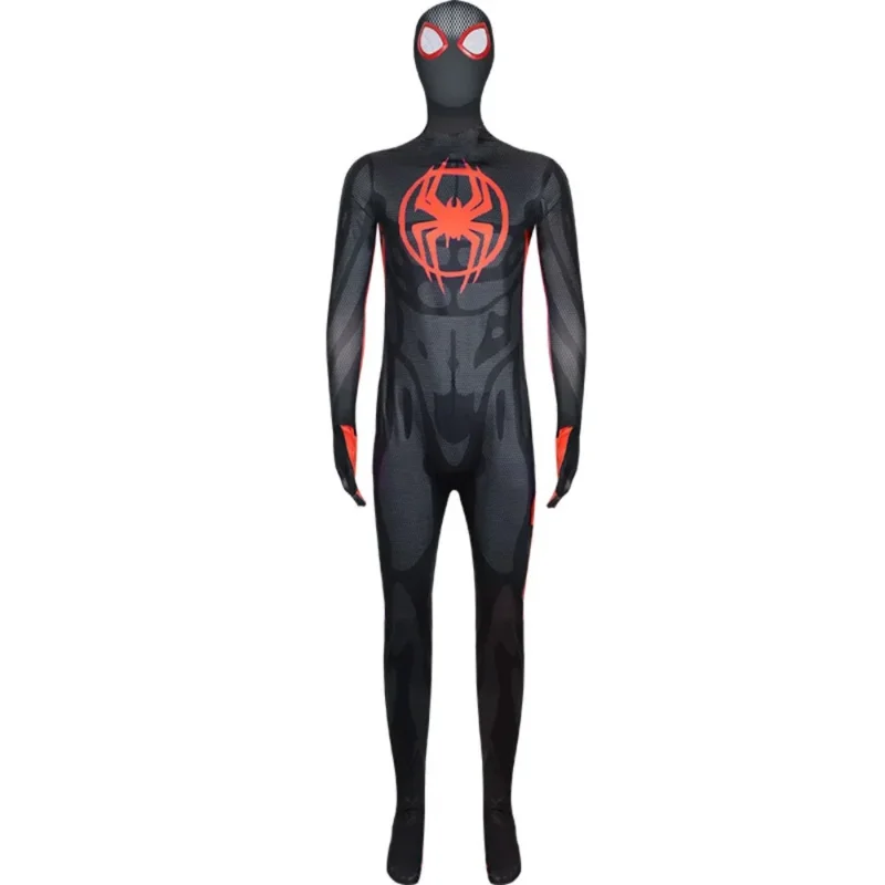 Halloween costume Cosplay Jumpsuits Spider Into The Spider Verse Miles Morales Superhero Bodysuit Halloween Costumes for Kids