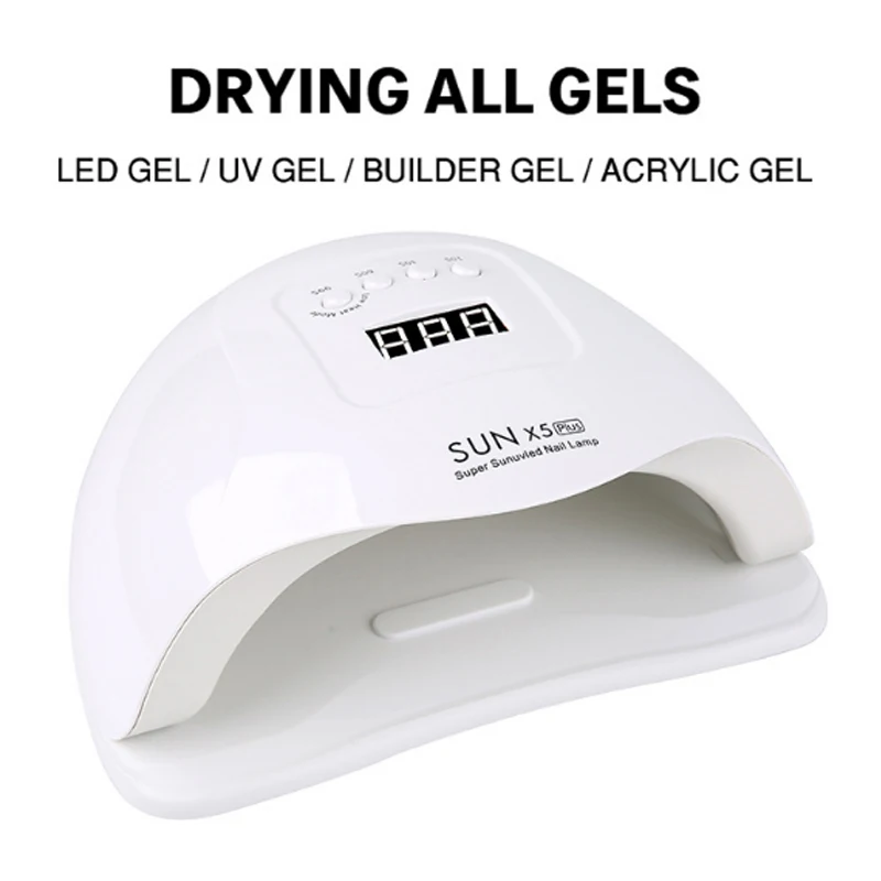 UV LED Nail Lamp 380W Nail Curing Lamps For Home Salon Powerful Nail Drying Lamps For All Gel Polish Professional Nail Equipment