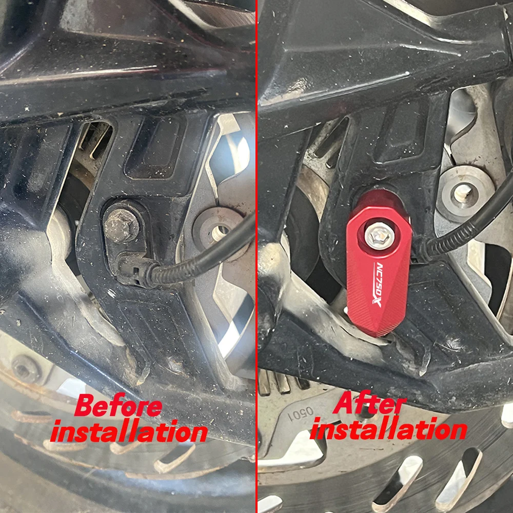 

ABS Protective Cover For Honda NC750X 750 X Motorcycle Front Rear Wheel ABS Sensor Protection Accessories High Quality