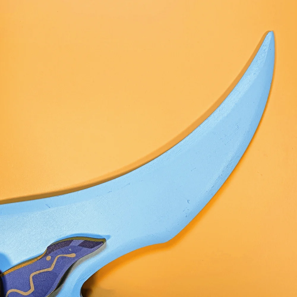 17 pollici Mizushino Shun Katana Reale Katana Giapponese Samurai Legno Ninja Coltello Anime Solo Livellamento Spada Cosplay Prop Giocattolo Regalo