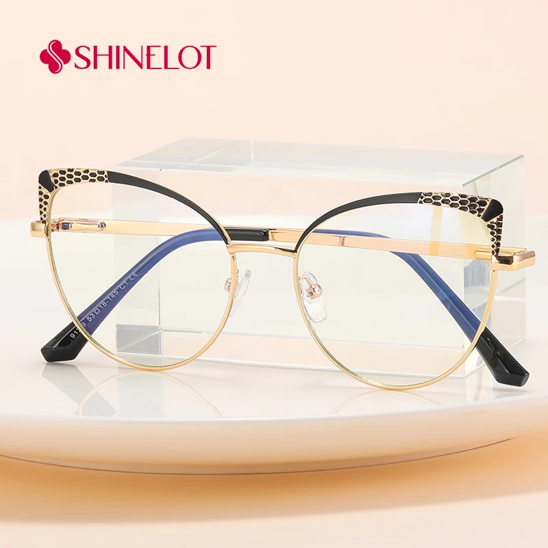 

91269 Literary Cat Eye Eyeglasses Frame Female Original Eye Protection Glasses Youth Style Best-Selling Y2k Eyewear Accessories
