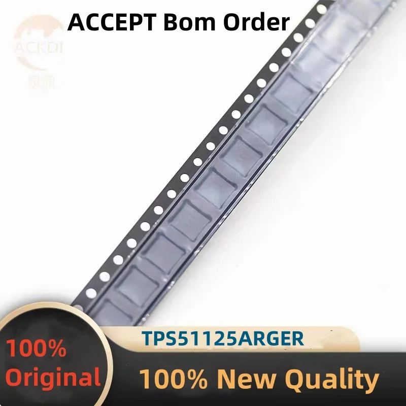 

10PCS 100% New TPS51125ARGER TPS51125A 51125A QFN-24 Brand New Original Chips ic