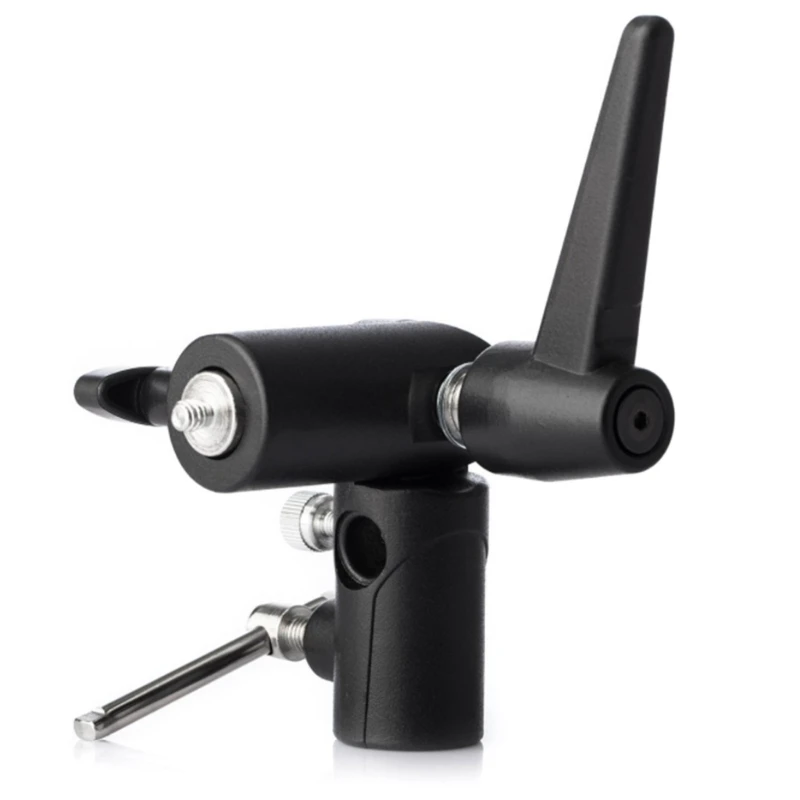 Hot Shoe Softbox Mount Bracket Hình Chữ Đèn Giá Đỡ Máy Ảnh