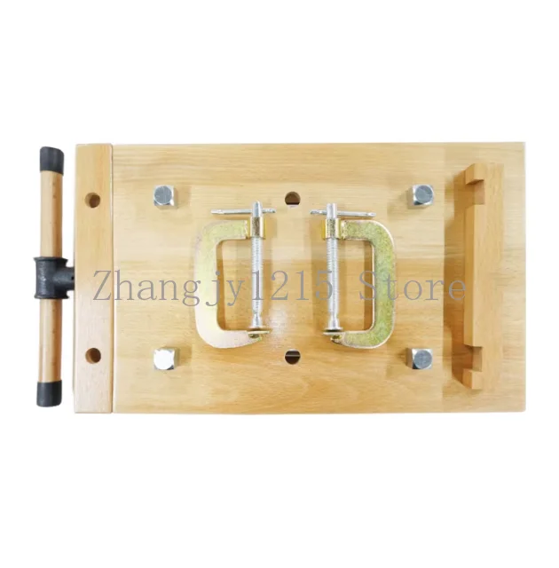 Portable Mini Woodworking Table Small Multifunctional Beech Tabletop Manual Workbench for Woodworking Industry