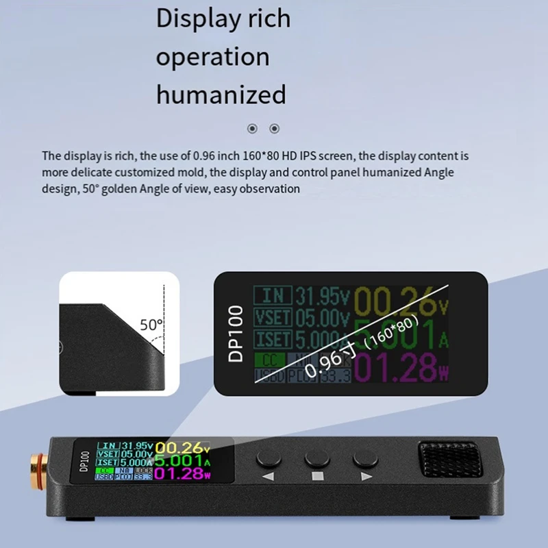 CNC Power Manager DP100 Standard Positive Dot Atom DC Regulated Adjustable 100W 30V 5A CNC Power Supply