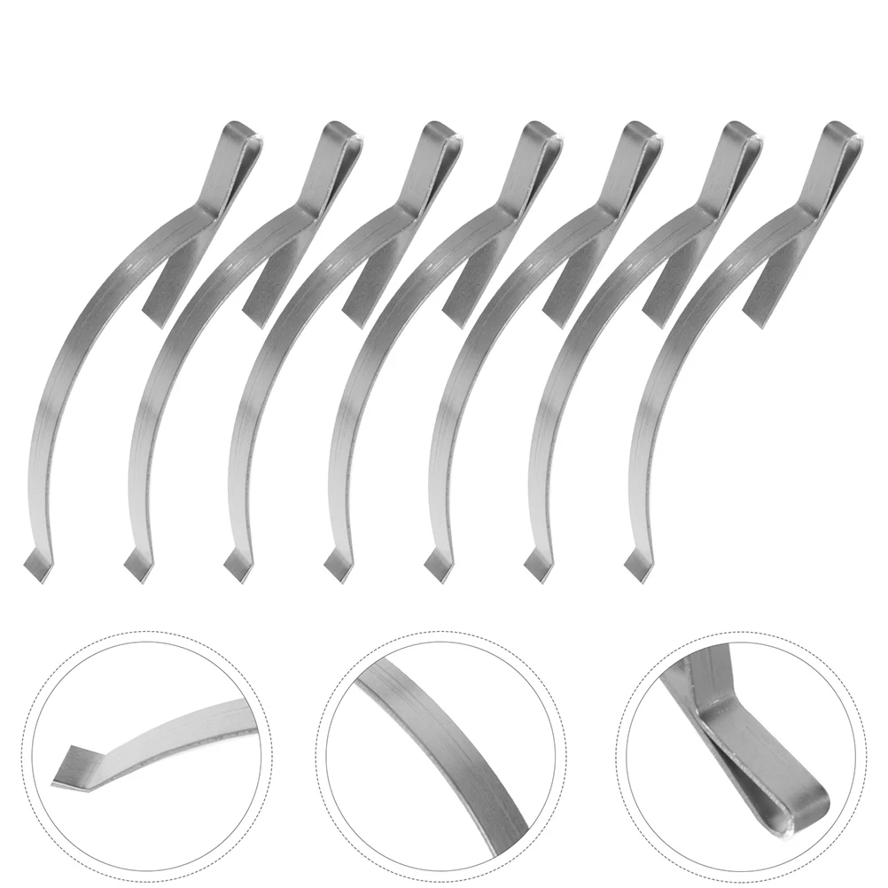 

100pcs Stainless Steel Screen Shrapnel Spring Corner Mount Fixing Glass Frame Window Tension Clips Wear Resistant Secure Fit