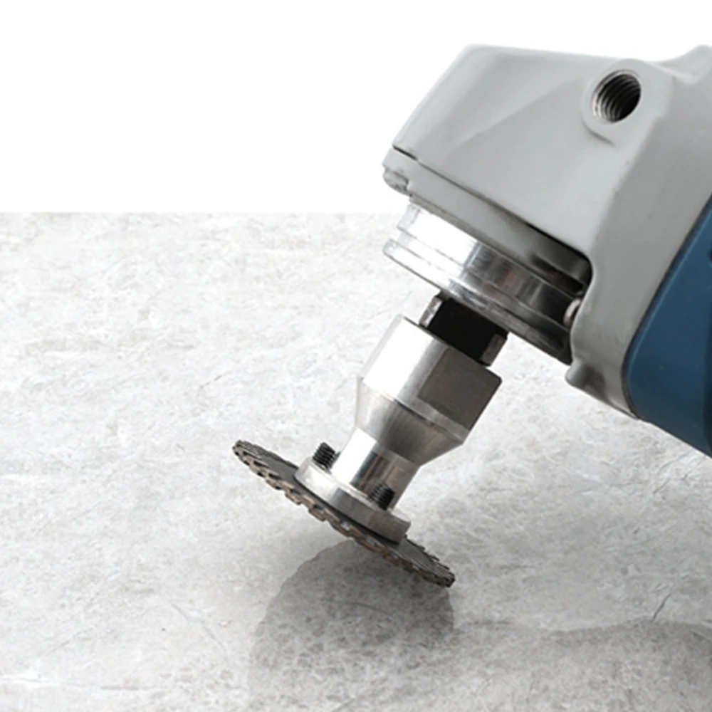 30/40/50mm Gravur Diamant Sägeblatt M14 Gewinde Mit Abnehmbare FIange Turbo Trennscheibe Für Granit marmor Stein Schneiden Werkzeug – Detail 9