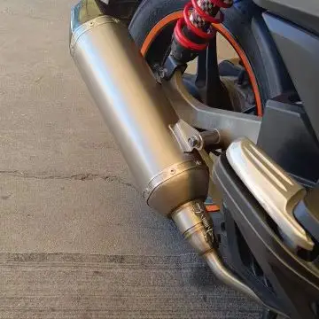 

Suitable for PCX125 full exhaust system PCX150 2021-2024 stainless steel front section r77 tail section motorcycle exhaust