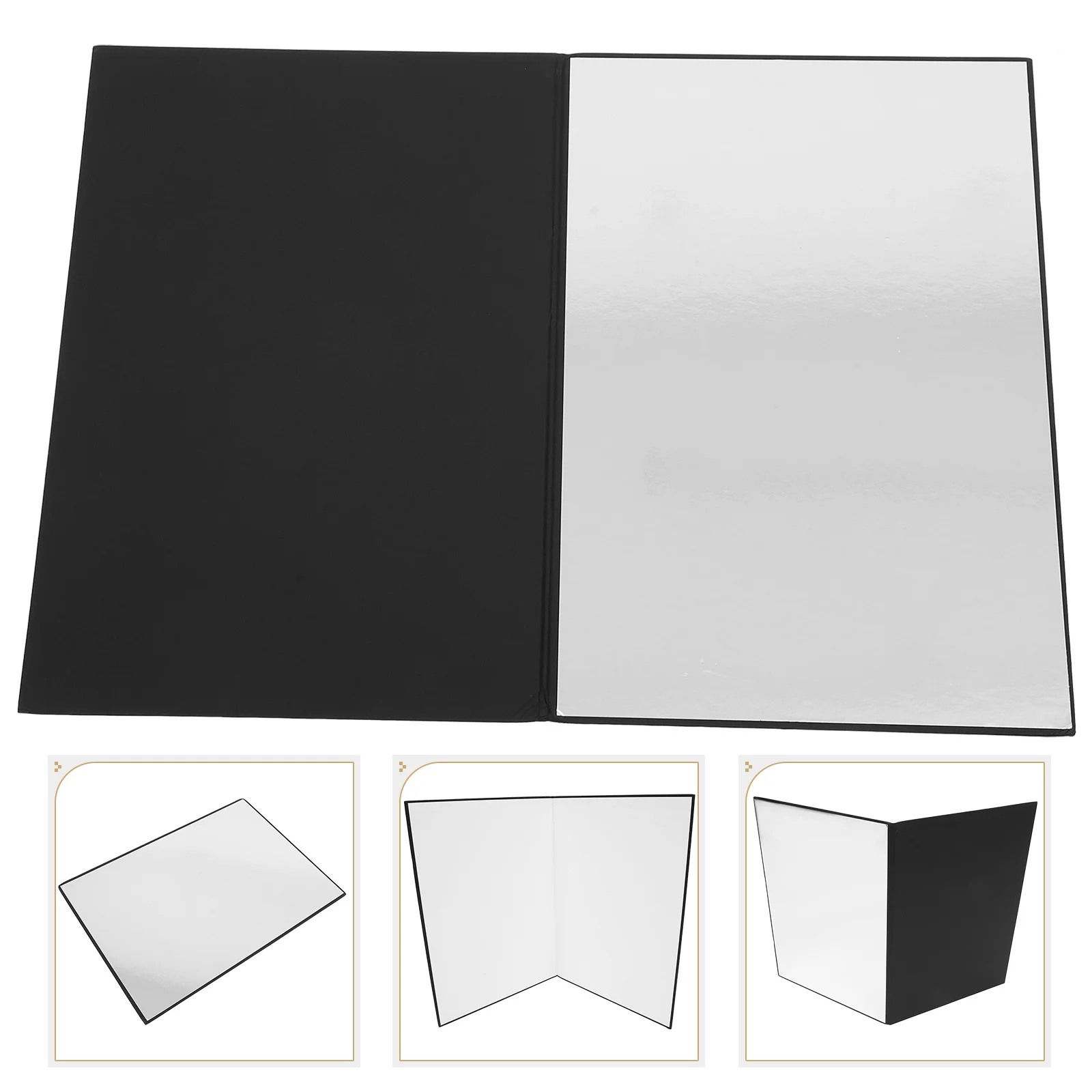 

A3 Reflective Board Foldable Photography Reflector Cardboard Folding Light Diffuser Board for Still Life Food Photo Camera